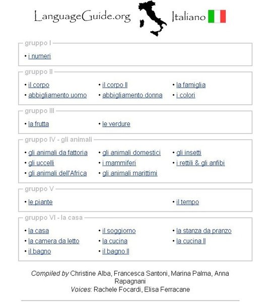 LanguageGuide Italiano (初學義大利語)