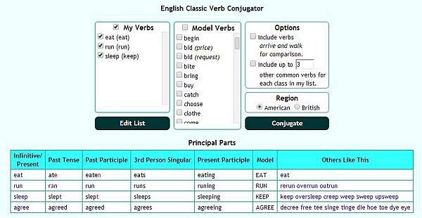 English Verbal Flow Paths 1