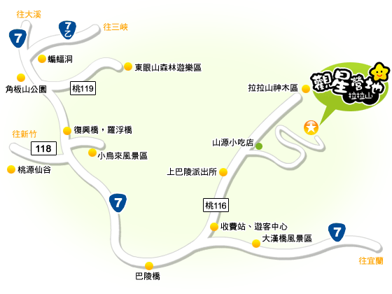 拉拉山觀星營地