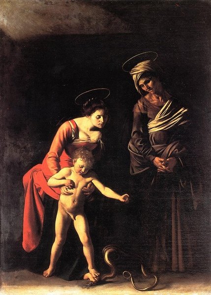 聖母和毒蛇Madonna and Child with a Serpant 