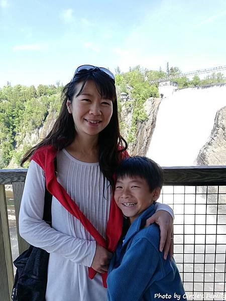 魁北克 | 水晶瀑布 Montmorency Falls．高