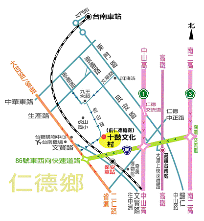 十鼓交通路線