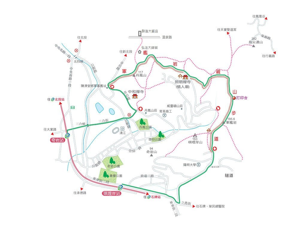 丹鳳山 MAP