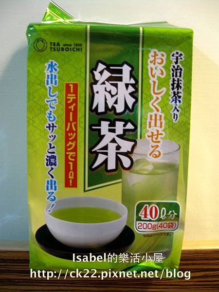 Tsuboichi抹茶綠茶包