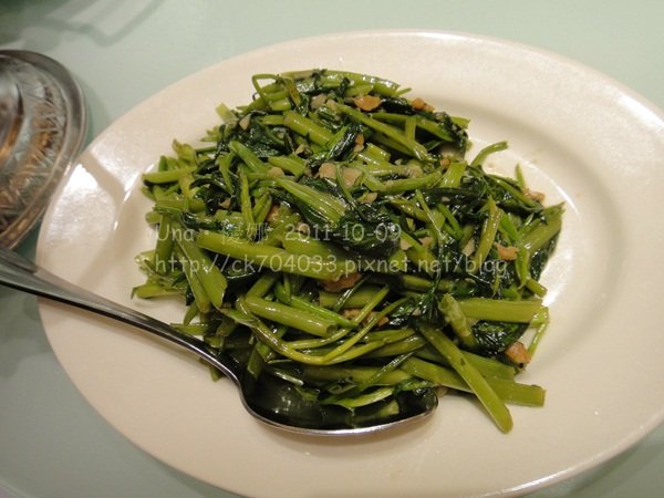 瓦城泰國料理台中新時代店-蝦醬空心菜.JPG