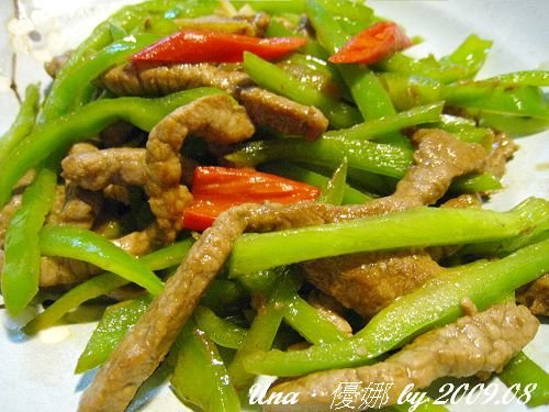 980805晚餐-青椒牛肉絲.jpg