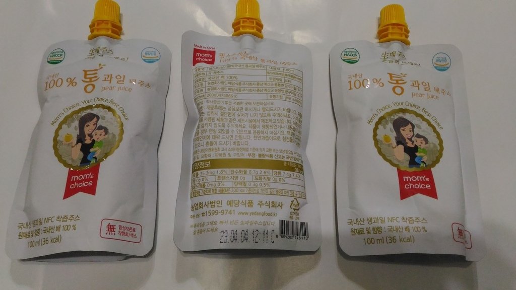 3.jpg - 1110713-mom&apos;s choice 水梨汁 100%韓國水梨純果汁 天然無添加的自然甜