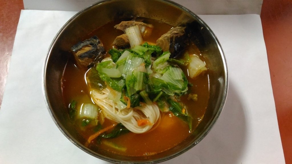 P_20210925_113334.jpg - 1100925-茄汁鯖魚湯麵線~~