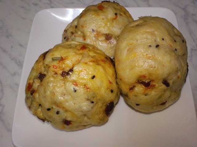成品.JPG - 1080131-全麥堅果饅頭+堅果乳酪饅頭~~