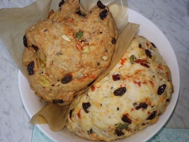 1.JPG - 1080131-全麥堅果饅頭+堅果乳酪饅頭~~