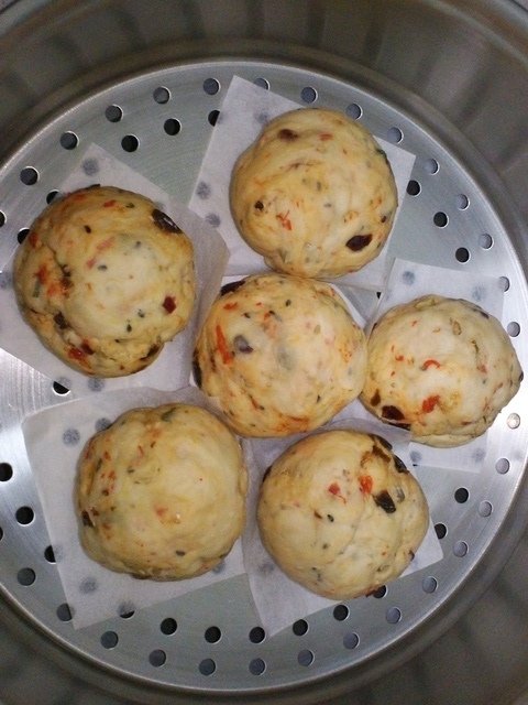 2.JPG - 1080131-全麥堅果饅頭+堅果乳酪饅頭~~