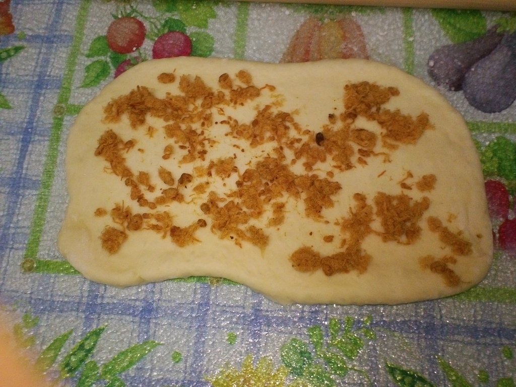 8.JPG - 1060922-香蒜肉鬆麵包(湯種)~~  ^_^   ~~