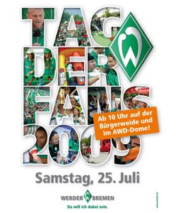 Tag der Fans 2009 poster