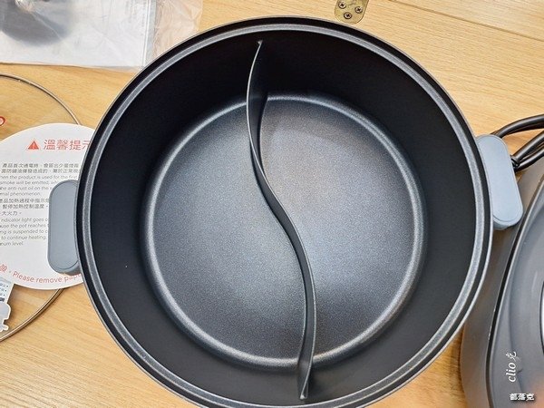 義大利Giaretti鴛鴦電火鍋，一鍋多菜享百味，無明火烹調