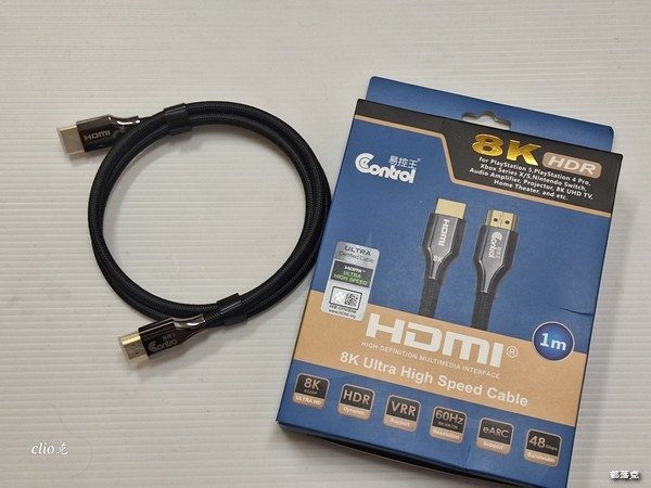 【易控王】HDMI Ultra 高速認證傳輸線高畫質影音傳輸