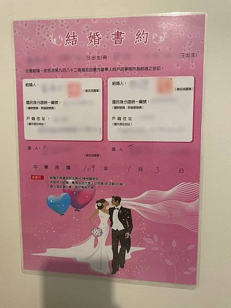 至芬蘭登記結婚流程~part 3 之返台辦登記結婚 (先在芬