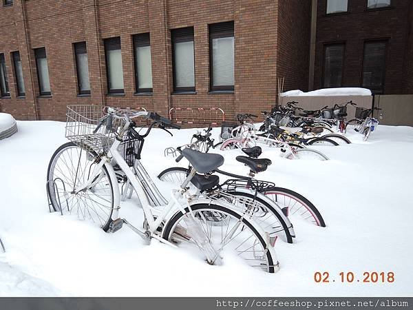 003雪國生活大不易.連牽個腳踏車都是大工程.JPG