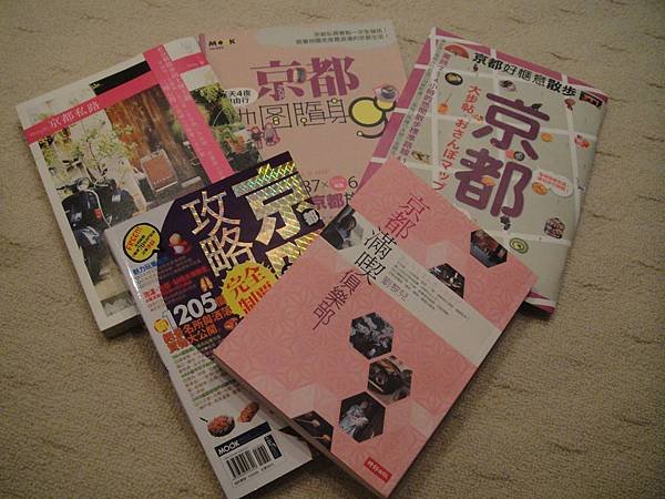 kyoto guidebooks