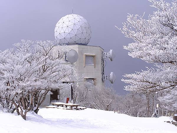 日本‧御在所岳的樹冰(Mount Gozaisho)