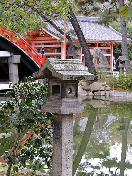 日本‧大阪‧古池龍王和住吉大社(Osaka Sumiyosh