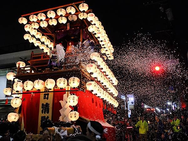 日本‧歧阜(二)‧道三祭(下)‧神社祭典和宵宮(Gifu I