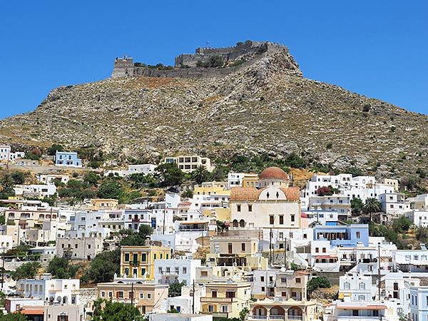 希臘跳島(四十)‧萊羅斯島(下)‧主鎮和城堡 (Leros 