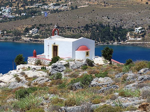 希臘跳島(四十)‧萊羅斯島(下)‧主鎮和城堡 (Leros 