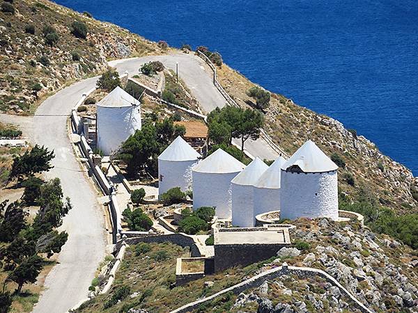 希臘跳島(四十)‧萊羅斯島(下)‧主鎮和城堡 (Leros 