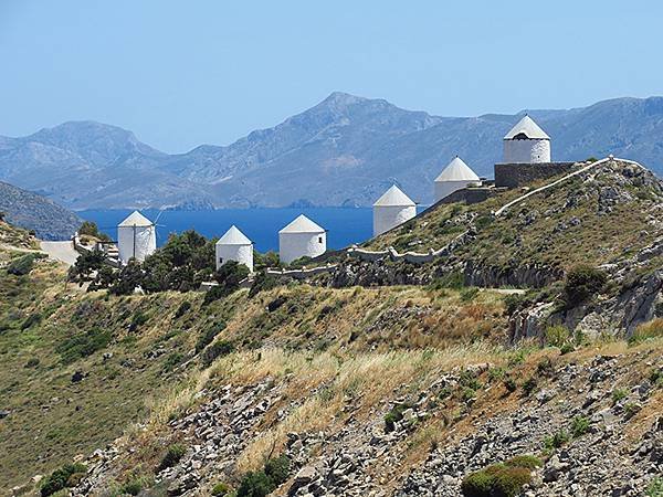 希臘跳島(四十)‧萊羅斯島(下)‧主鎮和城堡 (Leros 