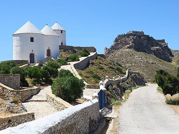 希臘跳島(四十)‧萊羅斯島(下)‧主鎮和城堡 (Leros 