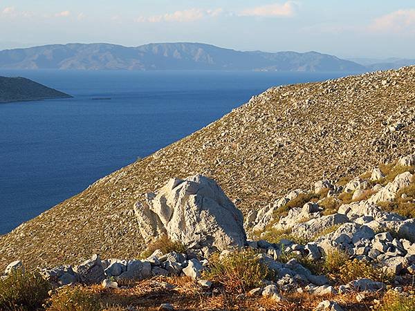 希臘跳島(四十八)‧錫米島(下)‧風車和城堡(Symi II