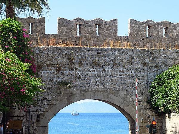 希臘跳島(四十九)‧羅德島(一)‧城牆和城門(Rhodes 