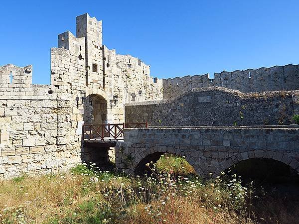 希臘跳島(四十九)‧羅德島(一)‧城牆和城門(Rhodes 