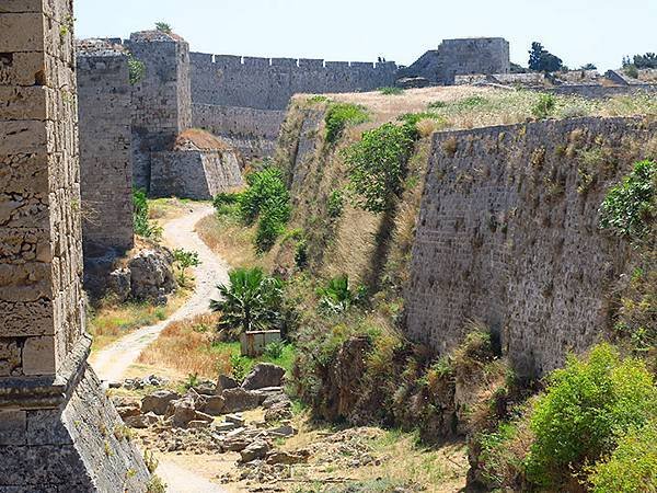 希臘跳島(四十九)‧羅德島(一)‧城牆和城門(Rhodes 