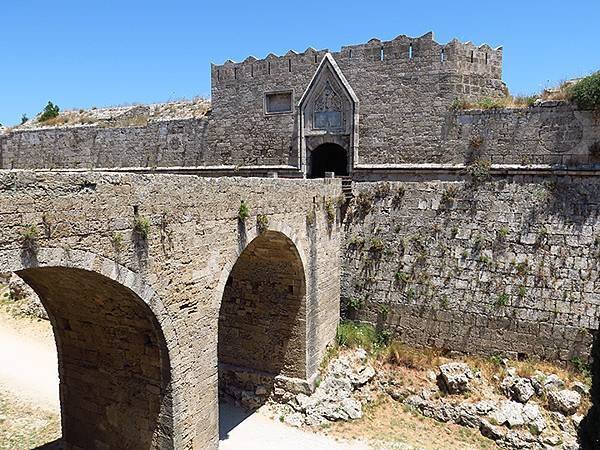 希臘跳島(四十九)‧羅德島(一)‧城牆和城門(Rhodes 