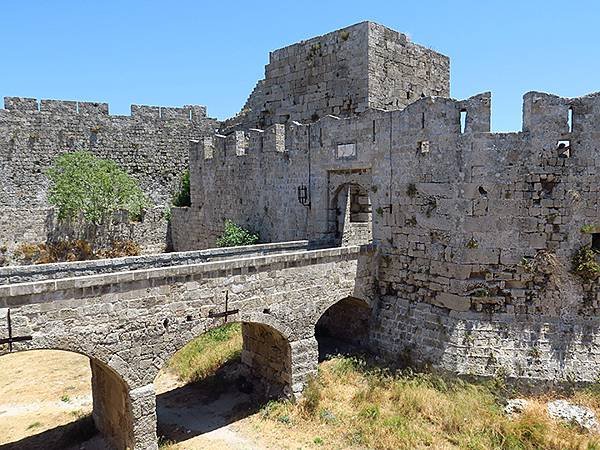 希臘跳島(四十九)‧羅德島(一)‧城牆和城門(Rhodes 