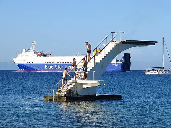 希臘跳島(五十三)‧羅德島(五)‧新城、港口、海灘(Rhod