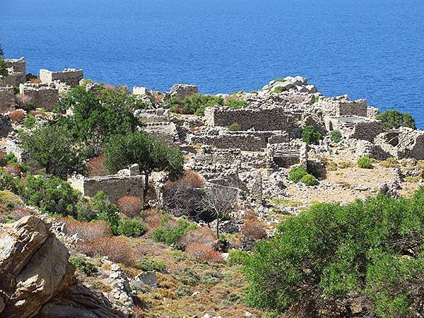 希臘跳島(五十六)‧蒂洛斯島(上)‧吉拉廢村(Tilos I