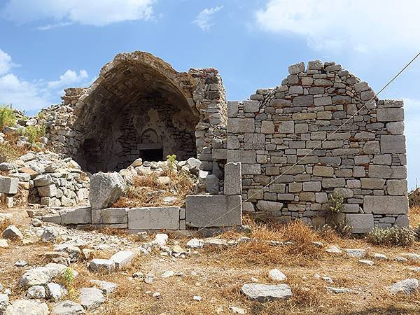 希臘跳島(五十八)‧蒂洛斯島(下)‧大村和城堡(Tilos 