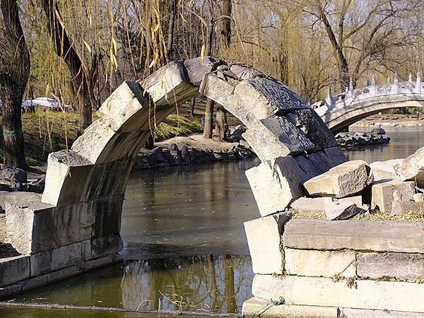 冬遊北京(十四)‧圓明園的冰、蘆葦、野鳥(Yuanmingy