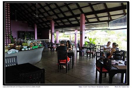 Samui Cliff View Resort Breakfast buffet
