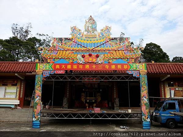 天山靈寶寺24尺南式牌樓