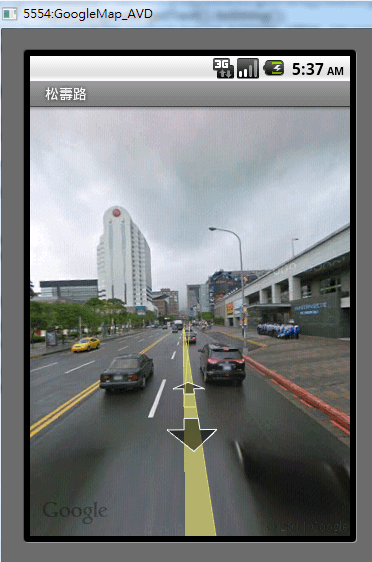 GoogleMap街景