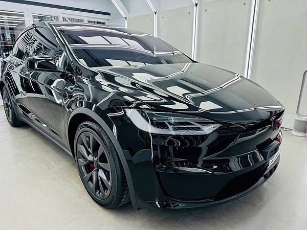 水晶鍍膜-Tesla Model X Plaid