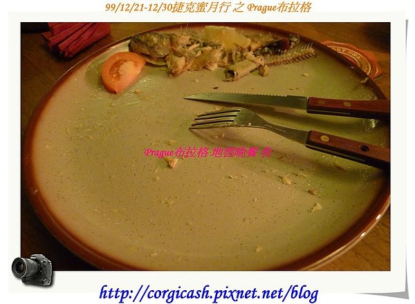 小凱超會吃魚的~吃個精光