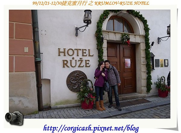 捷克的DAY 1 in KRUMLOV~RUZE HOTEL