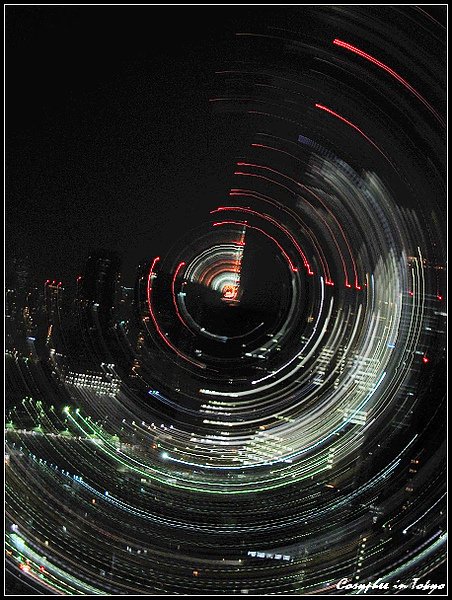 繞著鐵塔轉的東京