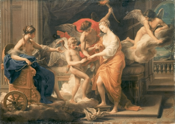 The Marriage of Cupid and Psyche, By Pompeo Girolamo Batoni, 1706-1787, (1756).png