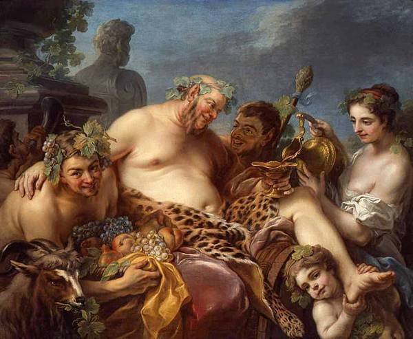 L’Ivresse de Silène, 1747, Charles André van Loo, Musée des Beaux-Arts de Nancy