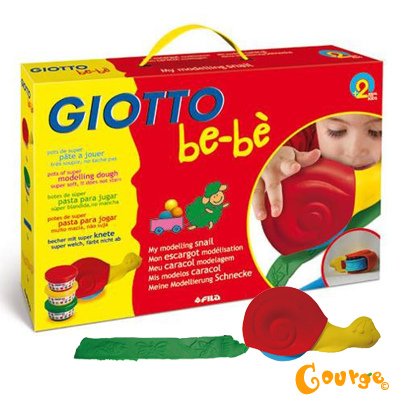 走過必留下痕跡~GIOTTO 快樂蝸牛黏土禮盒